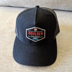 Boulder CO Trucker Hat
